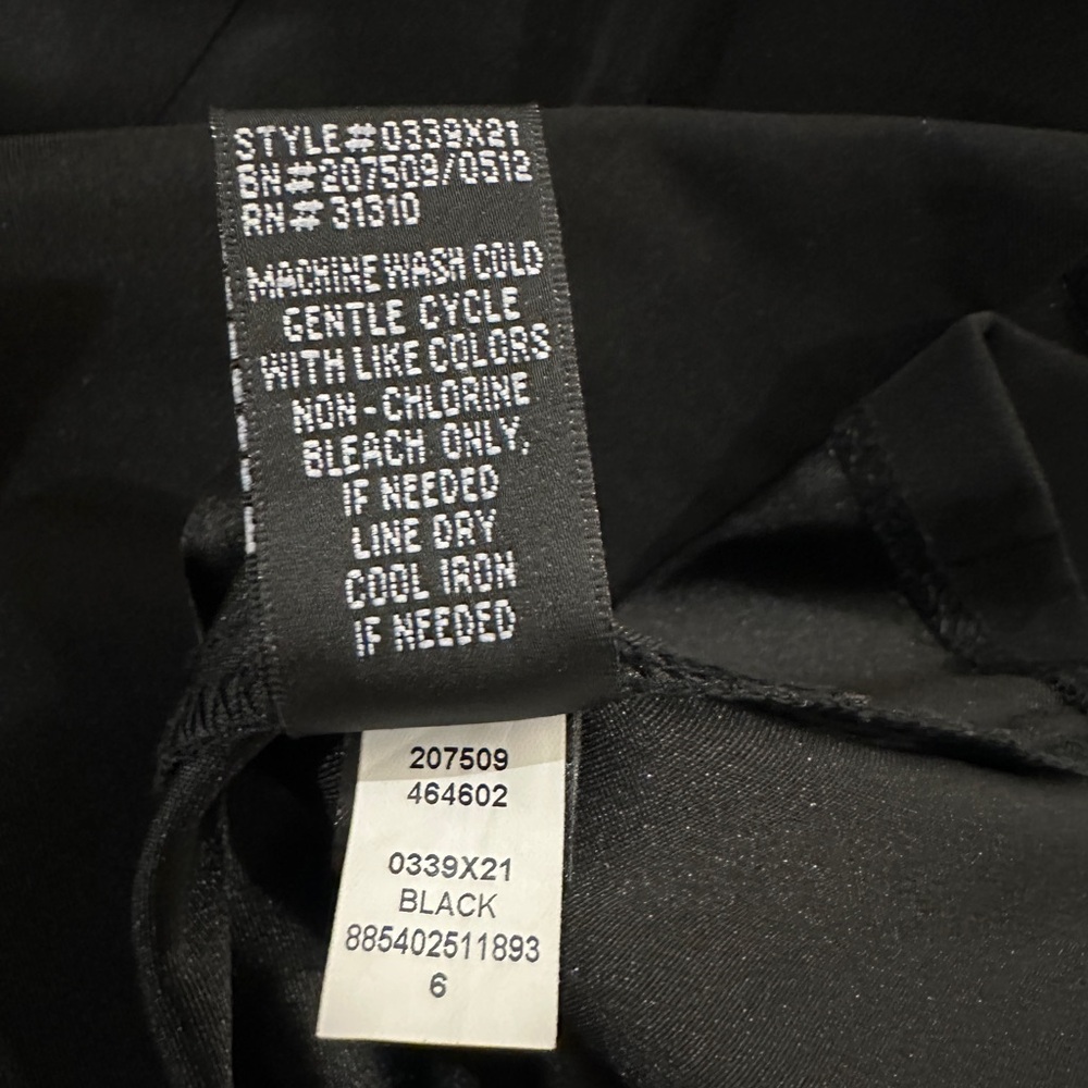 AB Studio - Little Black Cocktail Dress - Size 6 - Picture 7 of 8